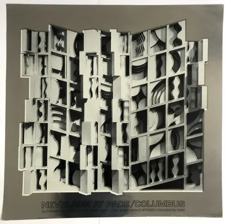 海报 Nevelson - Pace / Colombus (silver)