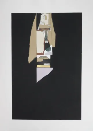 飞尘腐蚀法 Nevelson - Untitled from 'Aquatints' portfolio
