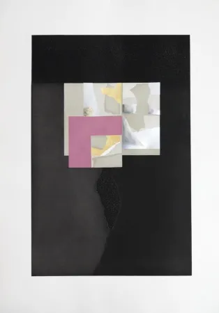 飞尘腐蚀法 Nevelson - Untitled from 'Aquatints' portfolio