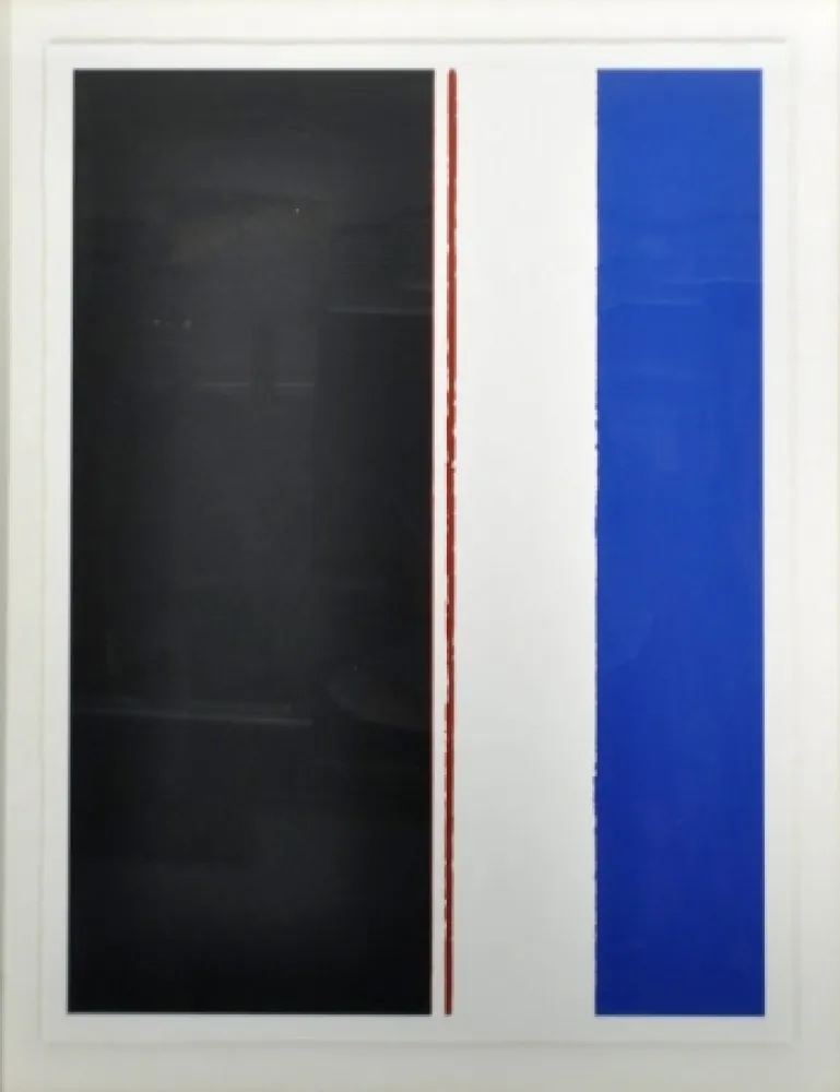 丝网印刷 Newman - The word II, 1954 by Barnett Newman