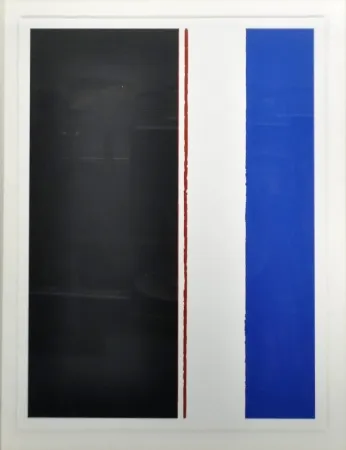 丝网印刷 Newman - The word II, 1954 by Barnett Newman