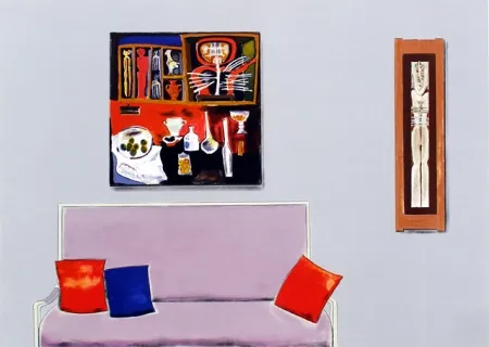 石版画 Nhlengethwa - Tribute ti Cecil Skotnes