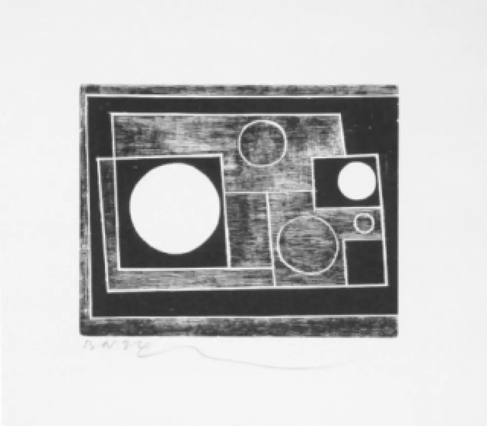 木刻 Nicholson - Sans titre