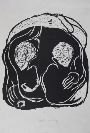 木刻 Nicolai - Im Inneren frisst das Helle das Dunkle II