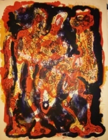 石版画 Nieto - Dos d'äne