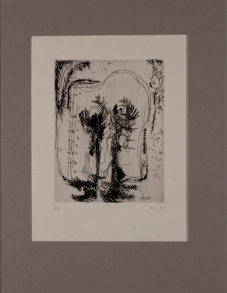 蚀刻版画 Nieto - Untitled from 'Avanguardia internazionale', vol. 4