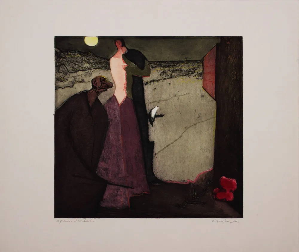 蚀刻飞尘法 Nieuwenhuys - Cyrano declare son amour