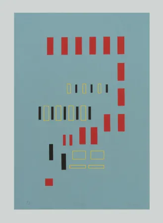 丝网印刷 Nigro - Composizione