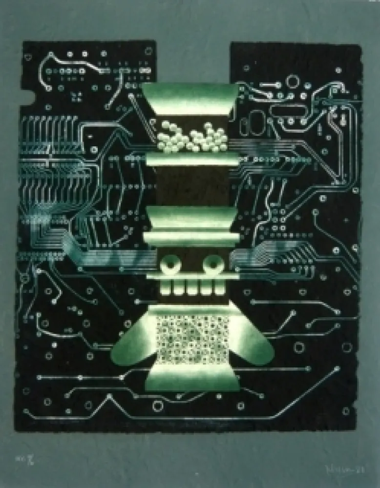 版画 Nissen - Mariposa obsidiana 10