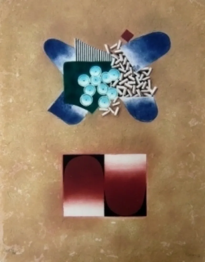 版画 Nissen - Mariposa obsidiana 5