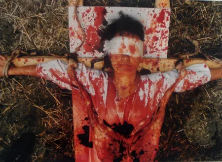 摄影 Nitsch - 96 Aktion – Giardini San Martino, Napoli, C