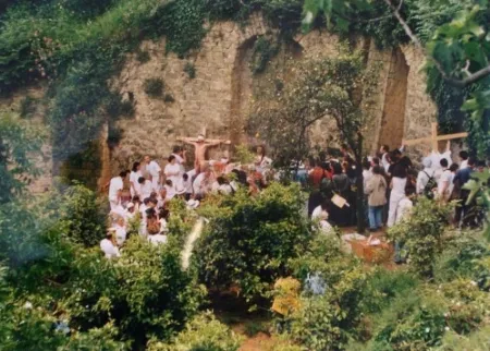 摄影 Nitsch - Azione N. 96 – Giardini S. Martino A Napoli