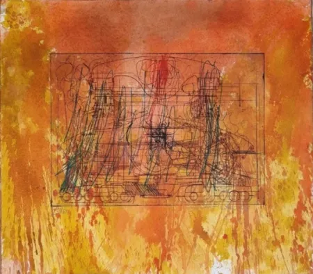 石版画 Nitsch - Untitled