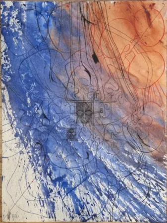 石版画 Nitsch - Untitled