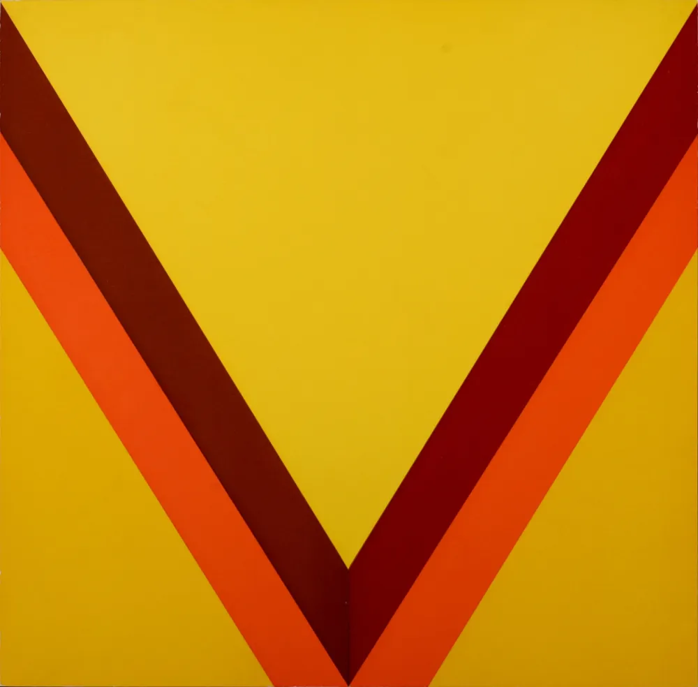 丝网印刷 Noland - Early Fall, 1967 - Very scarce!