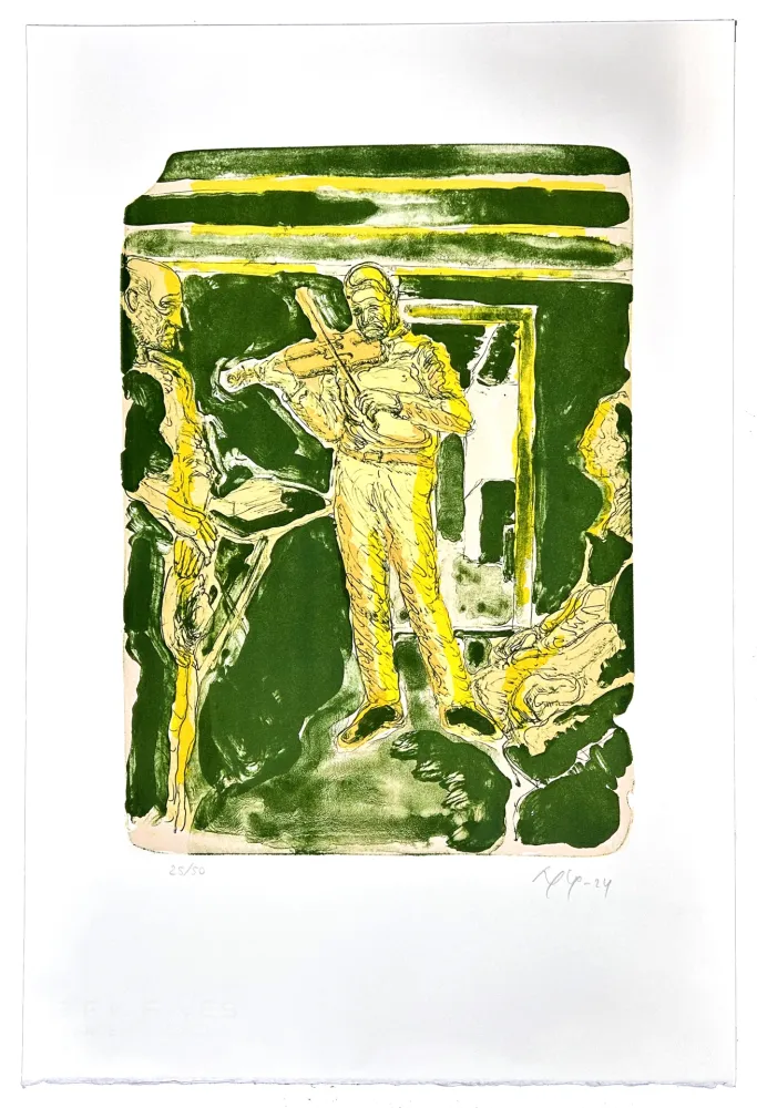 石版画 Nørgaard - Mémoire d'outre tombe 1