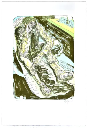 石版画 Nørgaard - Mémoire d'outre tombe 3