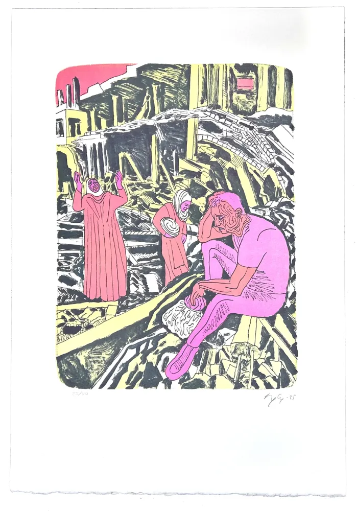 石版画 Nørgaard - Mémoire d'outre tombe 4