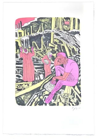 石版画 Nørgaard - Mémoire d'outre tombe 4