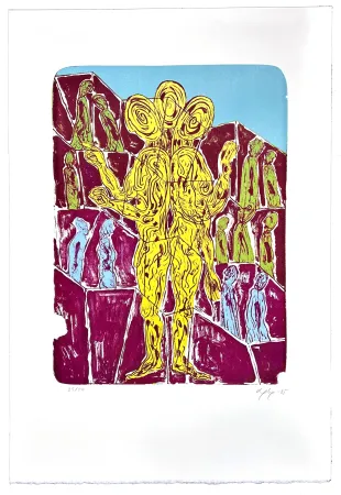 石版画 Nørgaard - Mémoire d'outre tombe 5