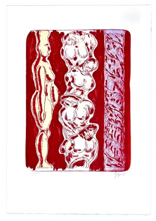 石版画 Nørgaard - Mémoire d'outre tombe 6