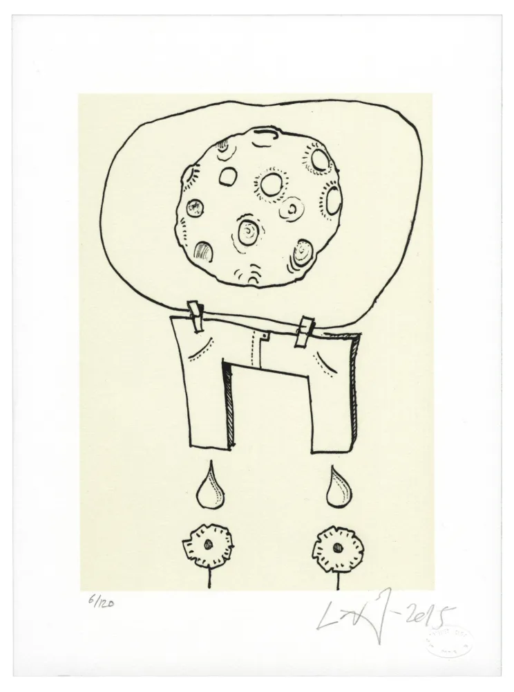 石版画 Nørgard - Pantalon