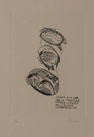 石版画 Novelli - DAS BAD DER DIANA