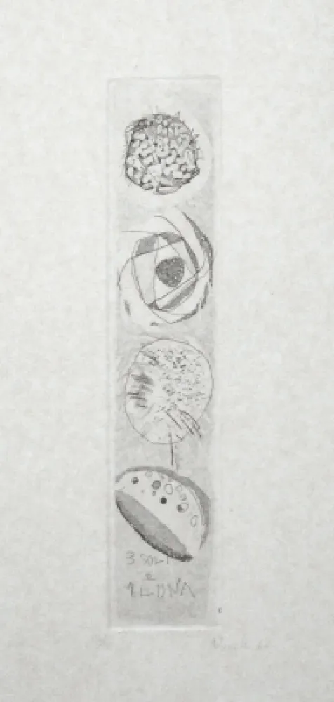 蚀刻飞尘法 Novelli - Tre soli e una luna