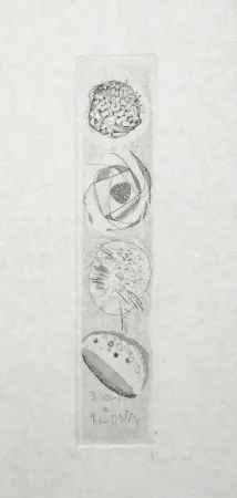 蚀刻飞尘法 Novelli - Tre soli e una luna