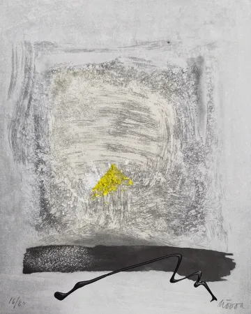 版画 Nóvoa - AUTOPSIE D'UN TABLEAU