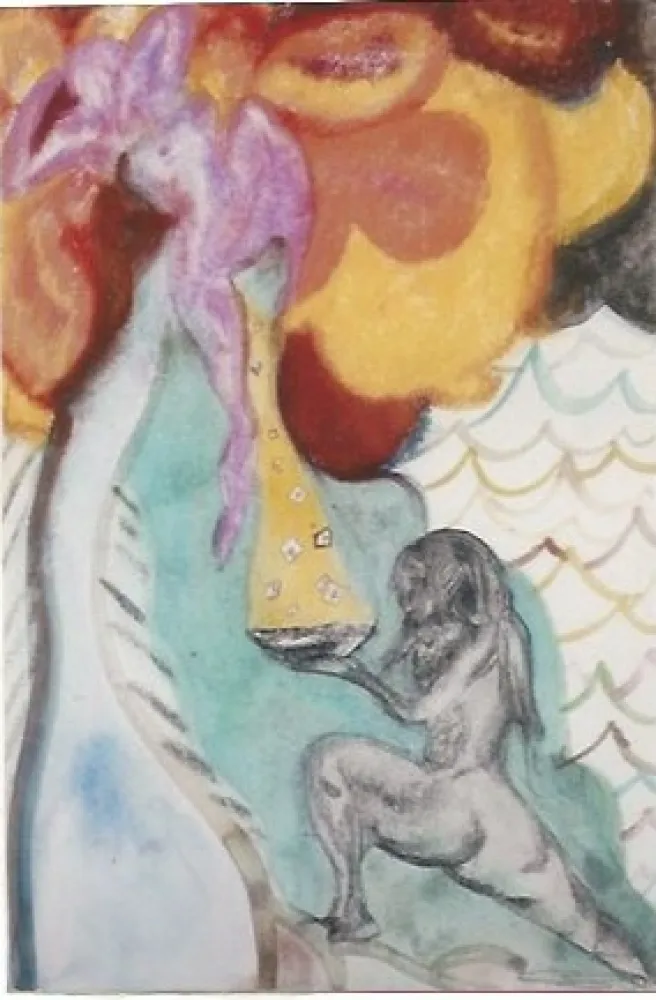 版画 Ofili - Study for Ovid-Windfall