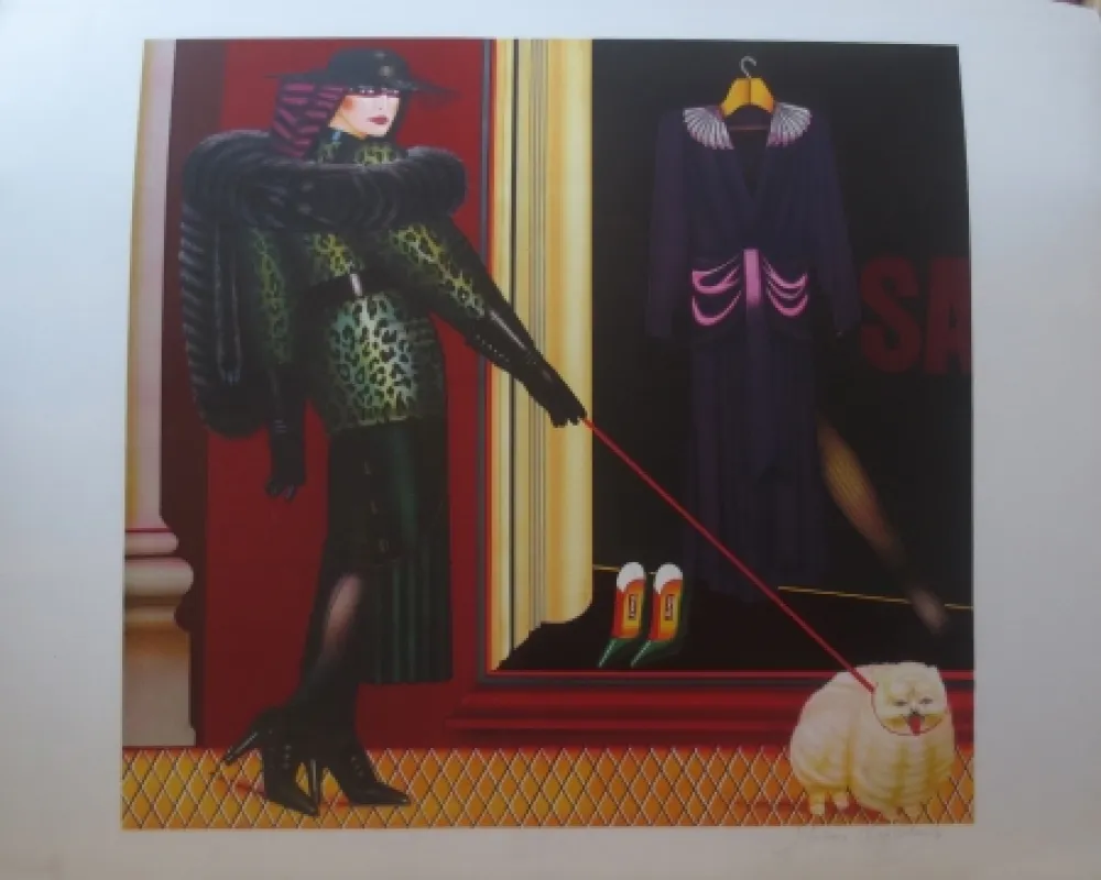 石版画 Okshteyn - Sale