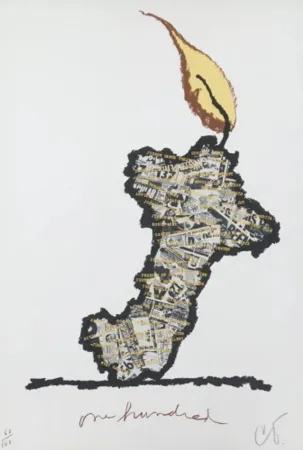 丝网印刷 Oldenburg - Centennial Print for the Judson Memorial Church