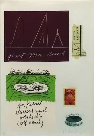 石版画 Oldenburg - NOTES (KASSEL)