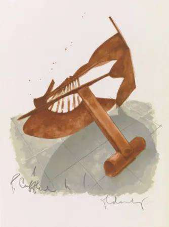 石版画 Oldenburg - Picasso Cufflink