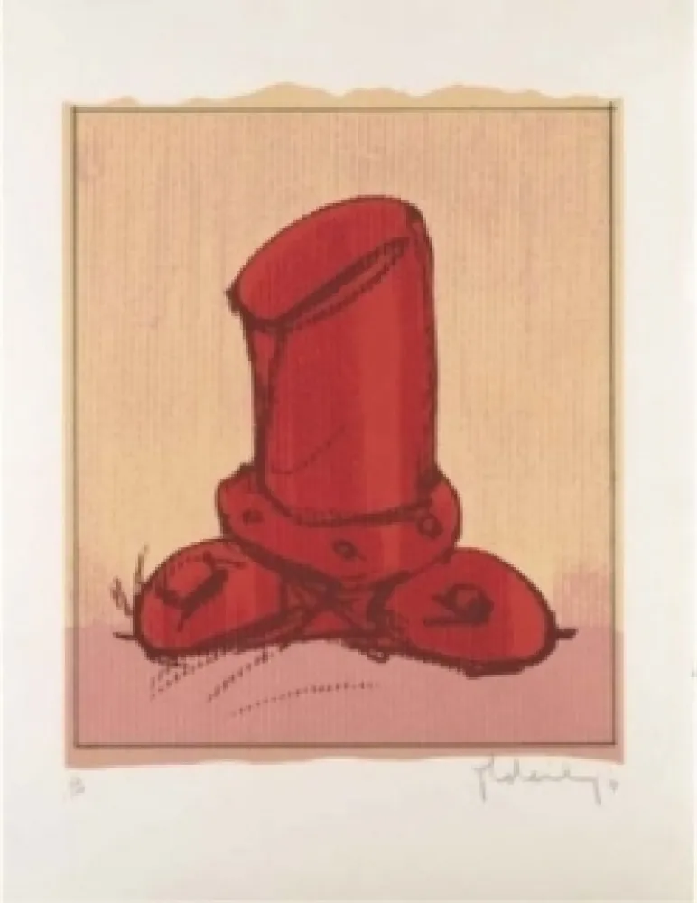 石版画 Oldenburg - Soft fireplug