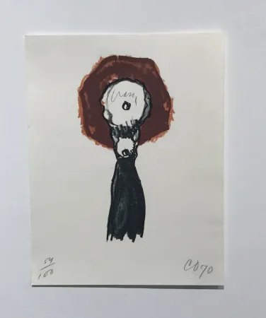 石版画 Oldenburg - Typewriter Eraser