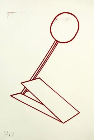 复数作品 Oldenburg - Untitled Rubber Stamp Print