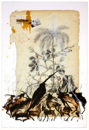 石版画 Olguin - Sans titre