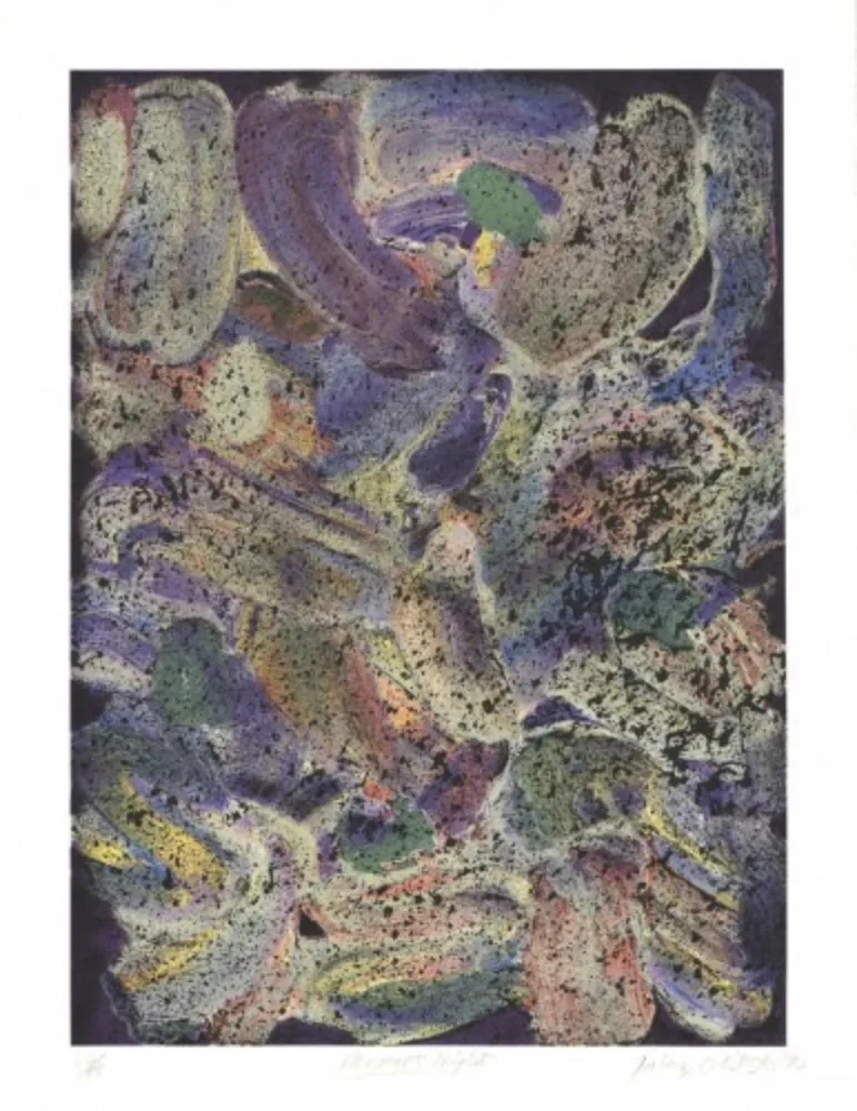 复数作品 Olitski - Mozart Night