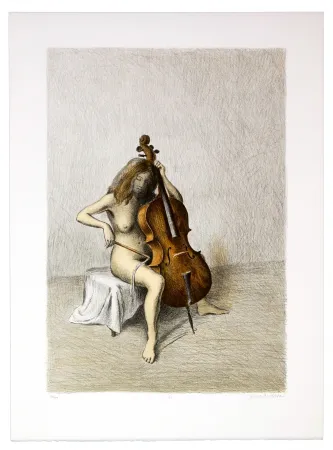 石版画 Olivier O - Romances Muettes (Chanson bègues)