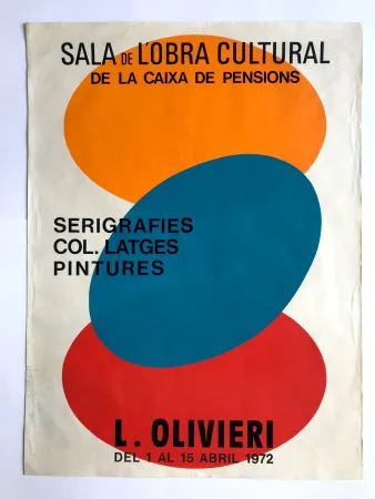 海报 Olivieri - Sala de l'obra cultural / Caixa de pensions