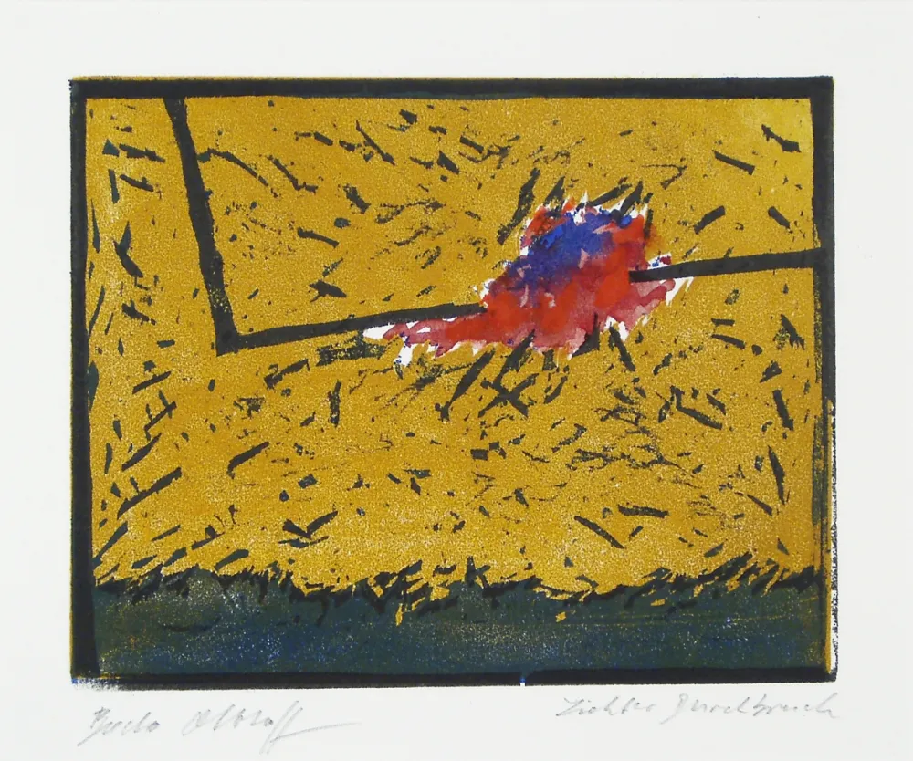 木刻 Olthoff - Lichter Durchbruch (Light Breakthrough)