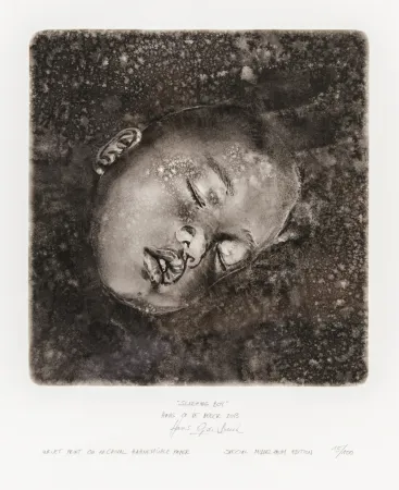 丝网印刷 Op De Beeck - Sleeping Boy
