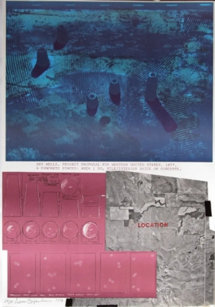 石版画 Oppenheim - Dry Wells