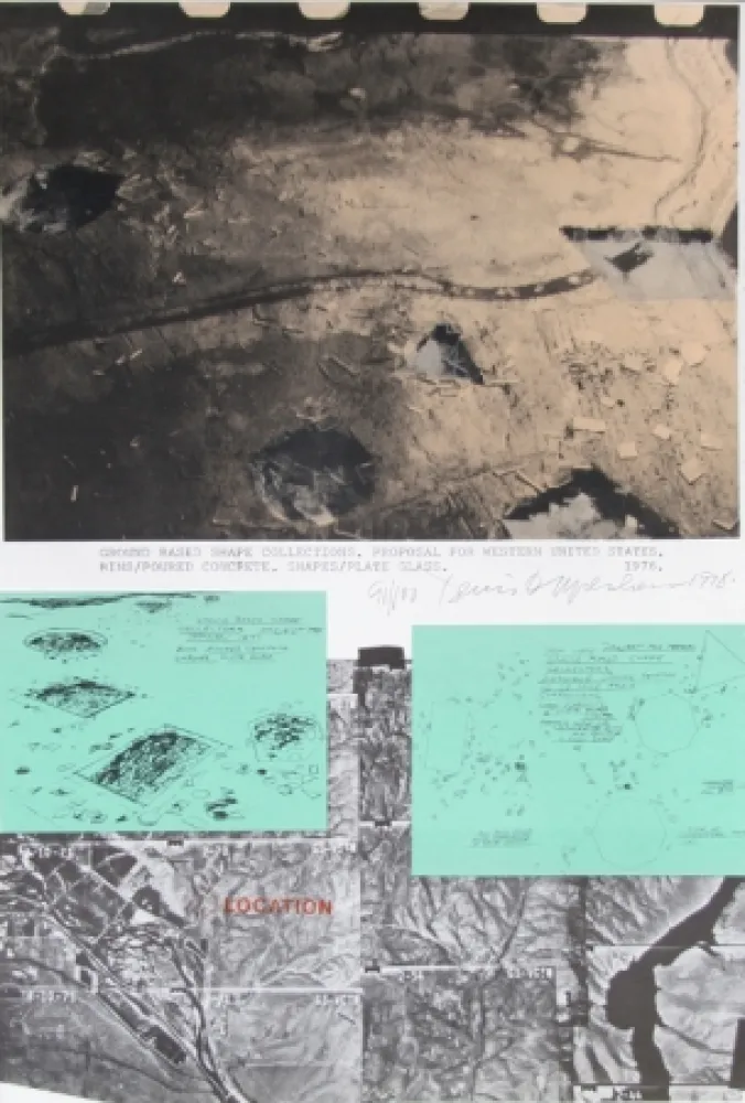 石版画 Oppenheim - Ground Based Shape Collections