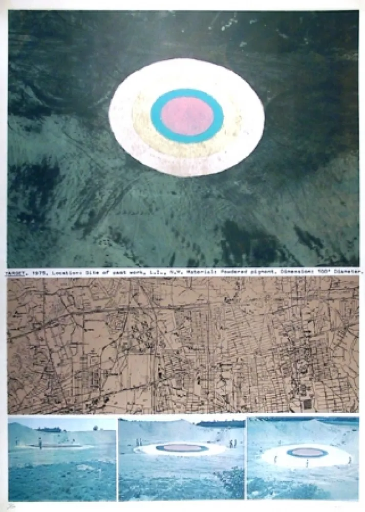 石版画 Oppenheim - Target