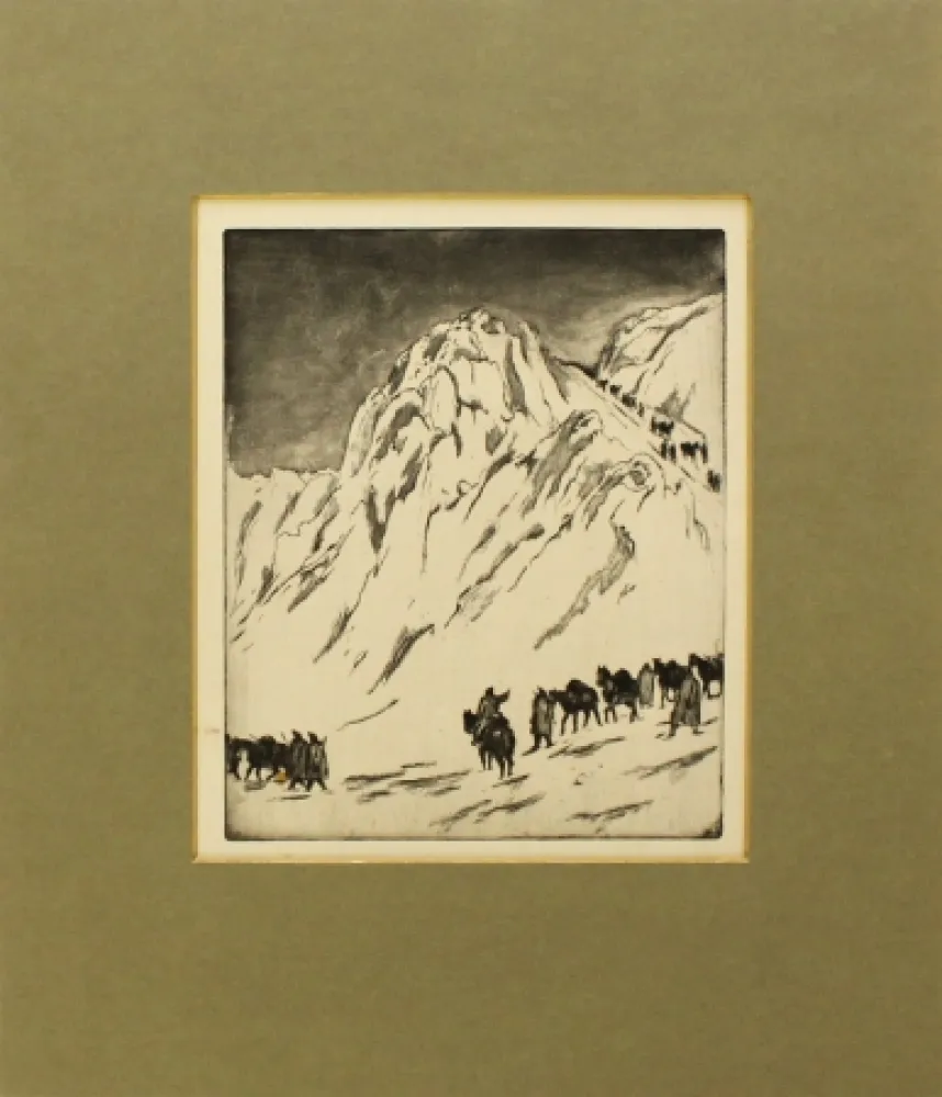 蚀刻飞尘法 Orlik - Austrian Munitions Column on Serbian Border