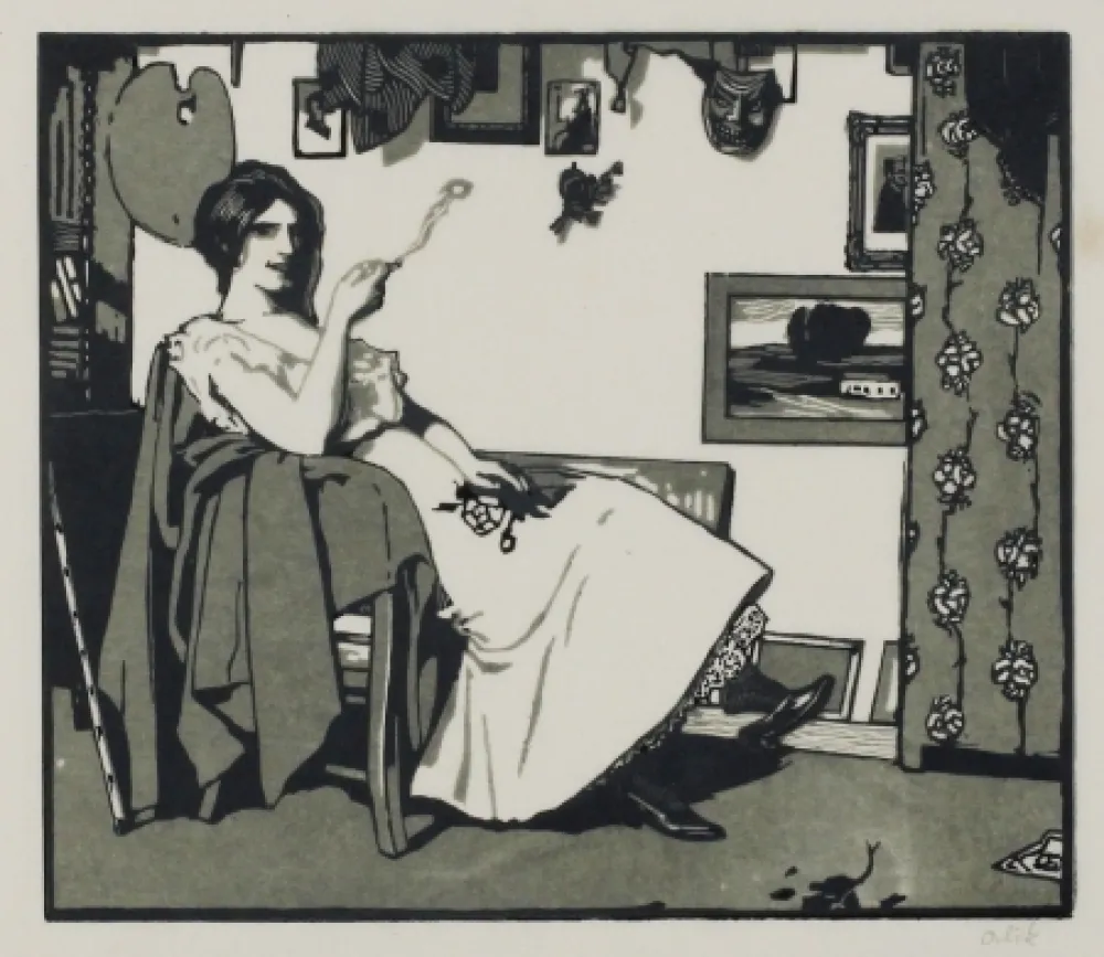 木刻 Orlik - Kleine Holzschnitte 1896-99 (Small Woodcuts)