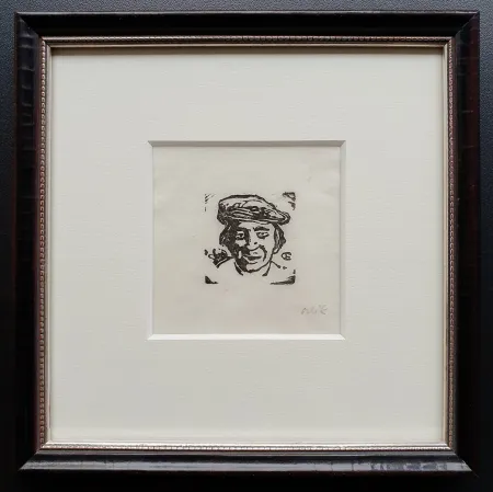 木刻 Orlik - Kleiner Kopf